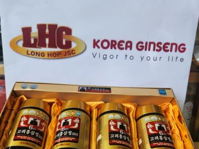 Cao hồng sâm 365 4 lọ